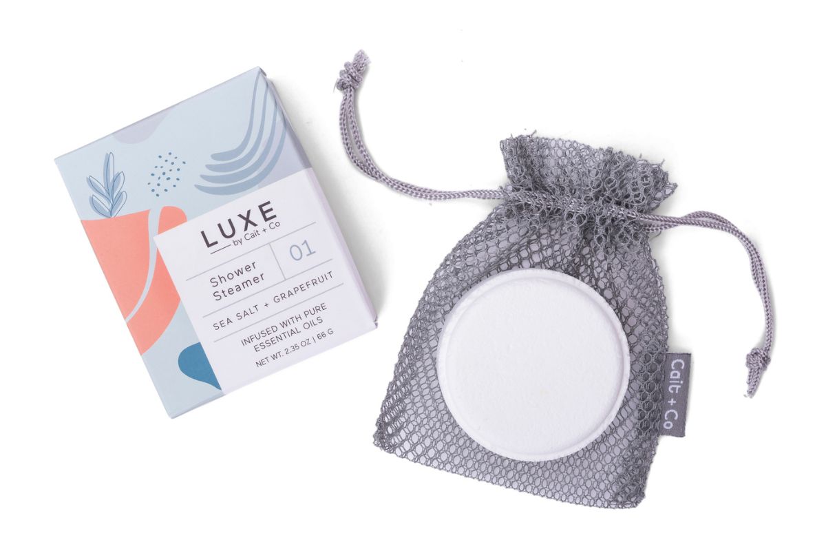 Luxe Shower Steamer Fizzy Bomb