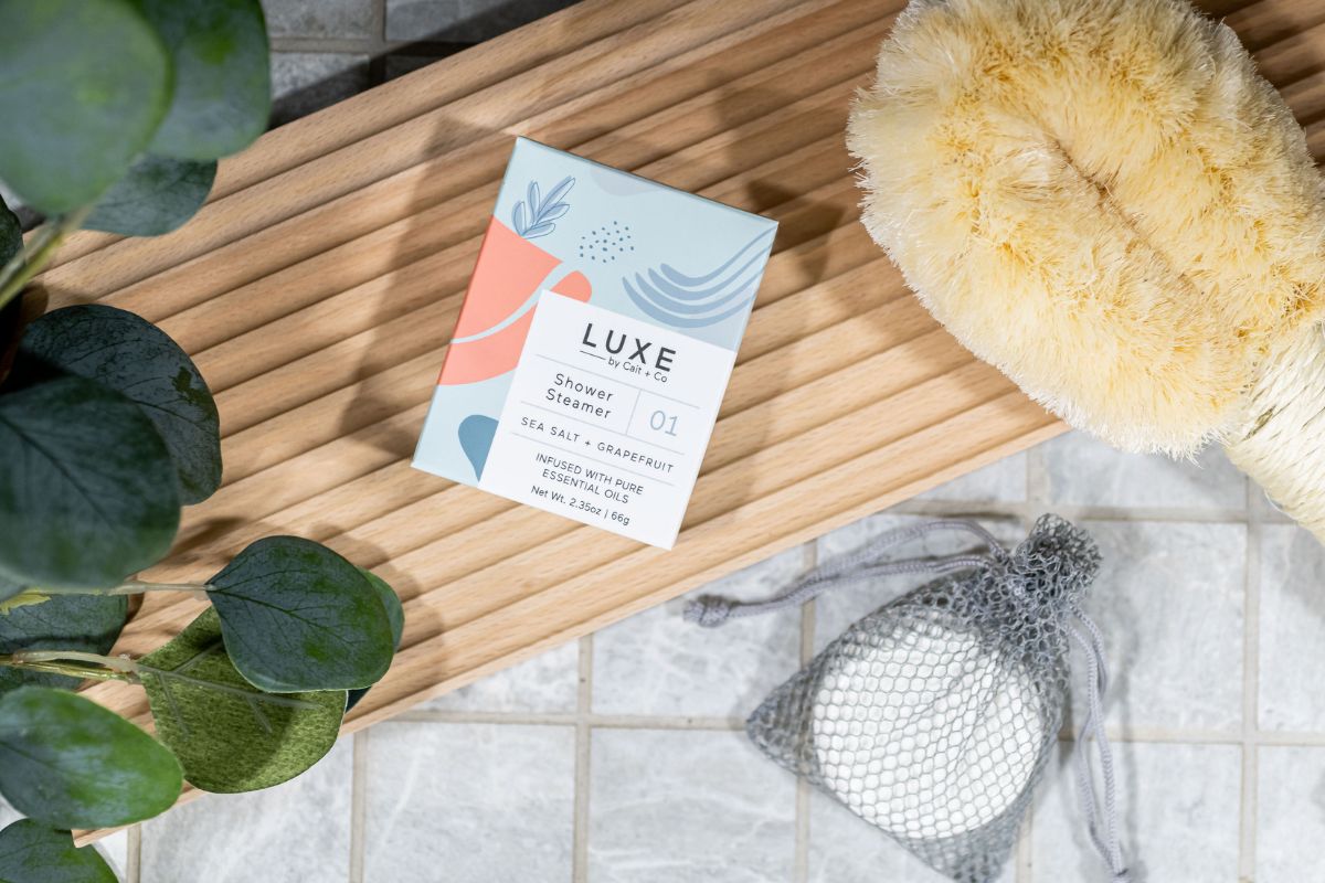 Luxe Shower Steamer Fizzy Bomb
