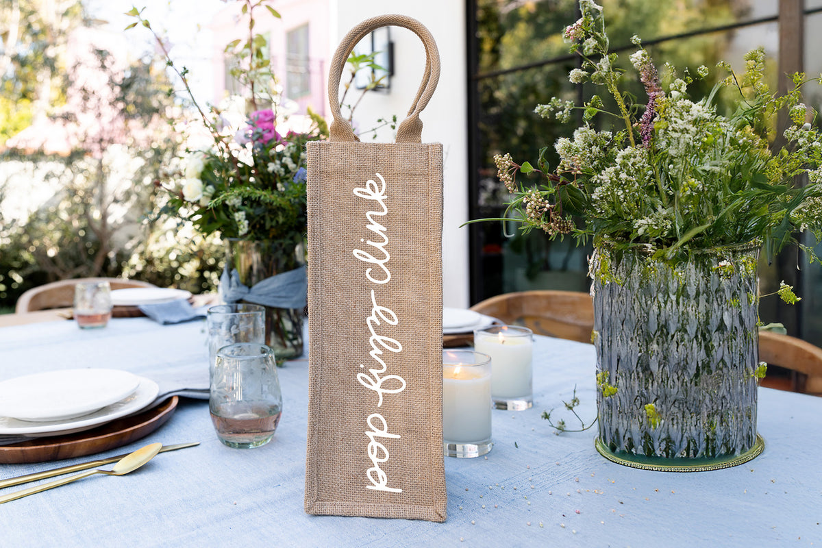Wine Tote - Pop Fizz Clink